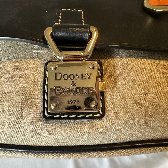 Dooney and Bourke Anniversary Signature Fabric Leather...
